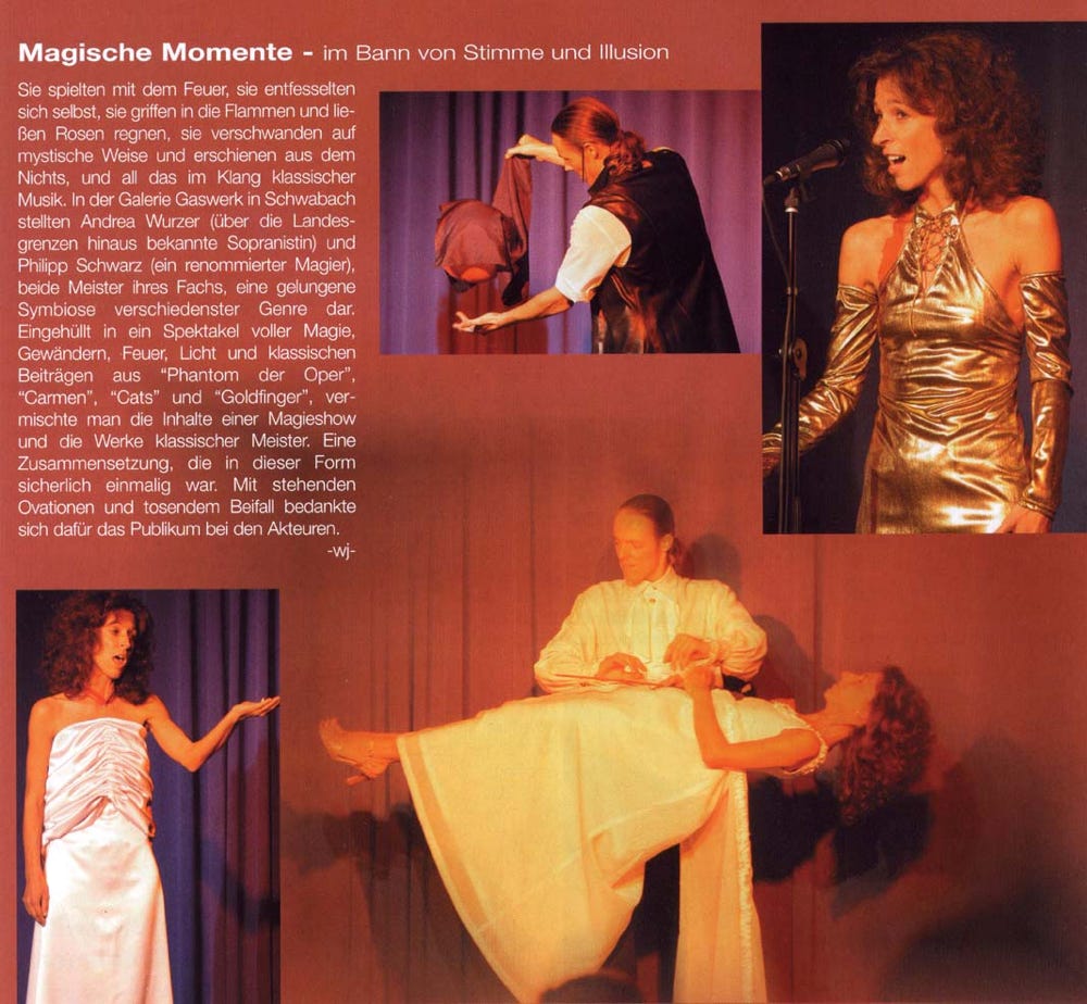 Magische Momente mit Andrea Wurzer (Sopransängerin)